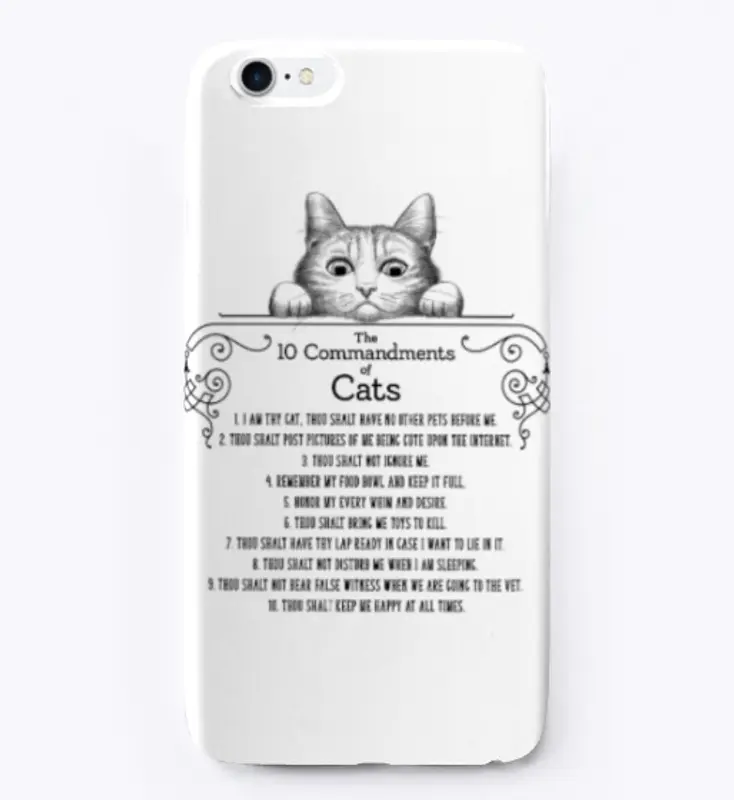 The 10 Commandments of Cats