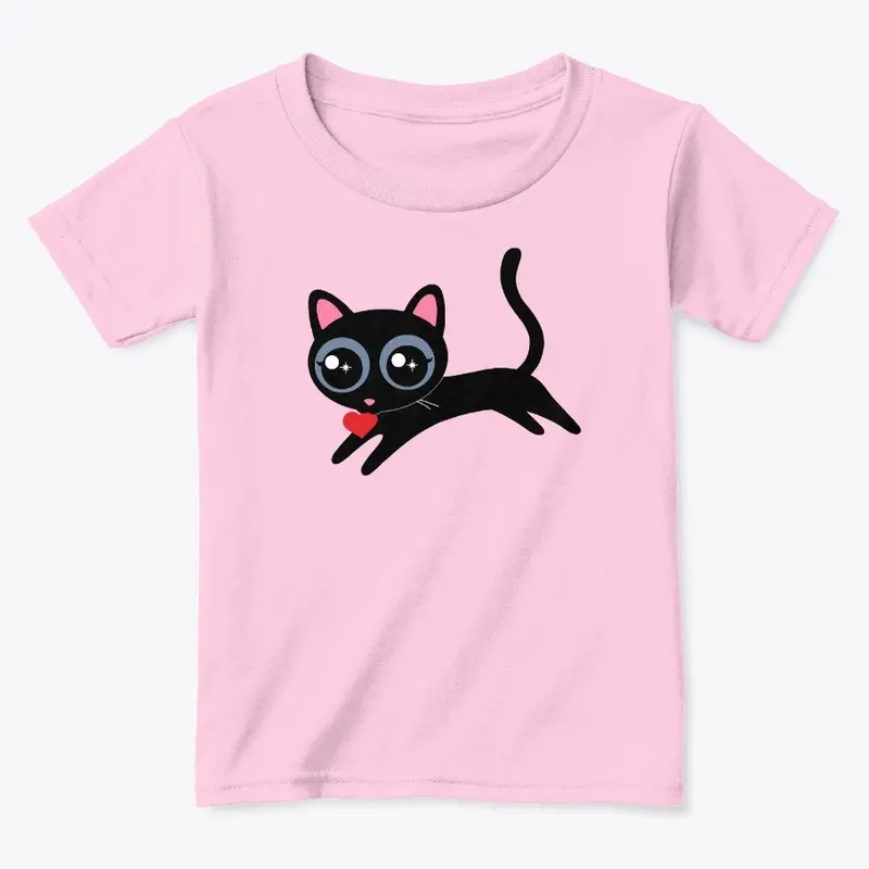 Kitty Cat Heart Thief Cute Gift for Girl