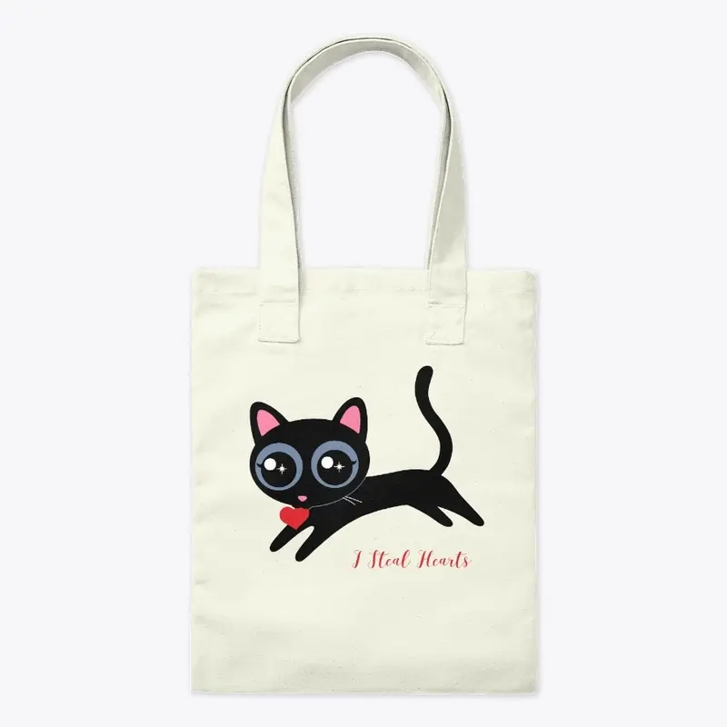 I Steal Hearts Kitty Cute Gift for Girl