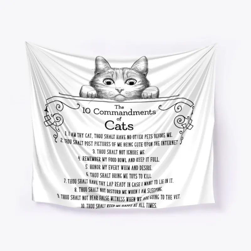 The 10 Commandments of Cats