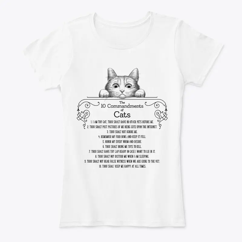 The 10 Commandments of Cats