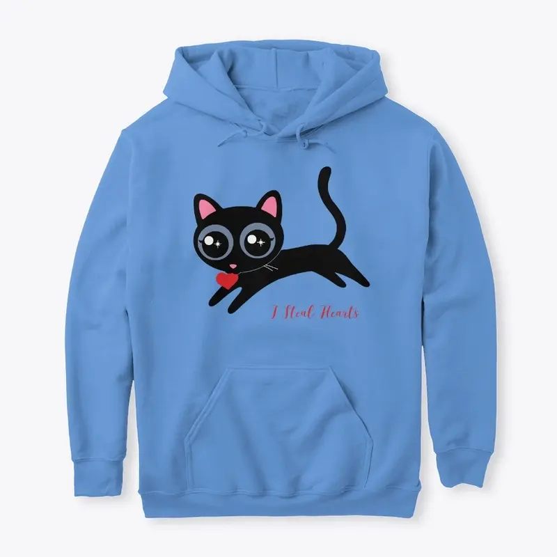 I Steal Hearts Kitty Cute Gift for Girl