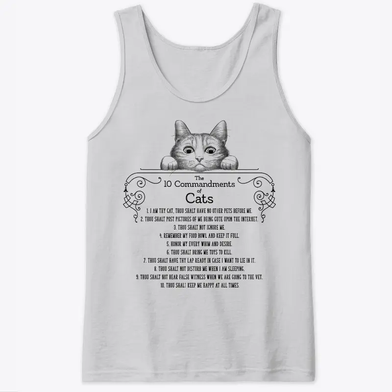 The 10 Commandments of Cats